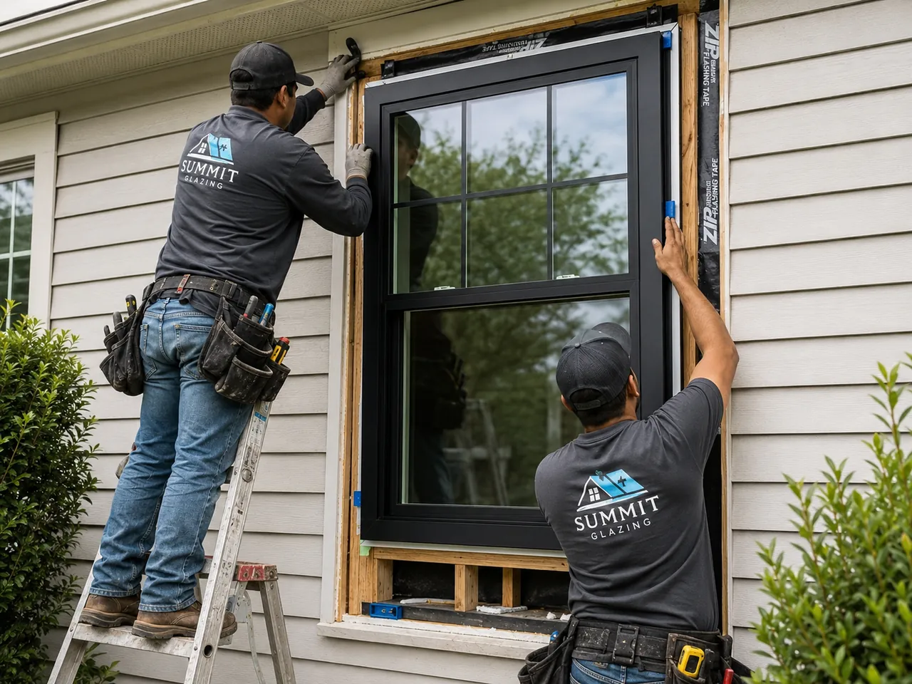 Window installation crew in Philadelphia — GlassForge, Philadelphia tri-state