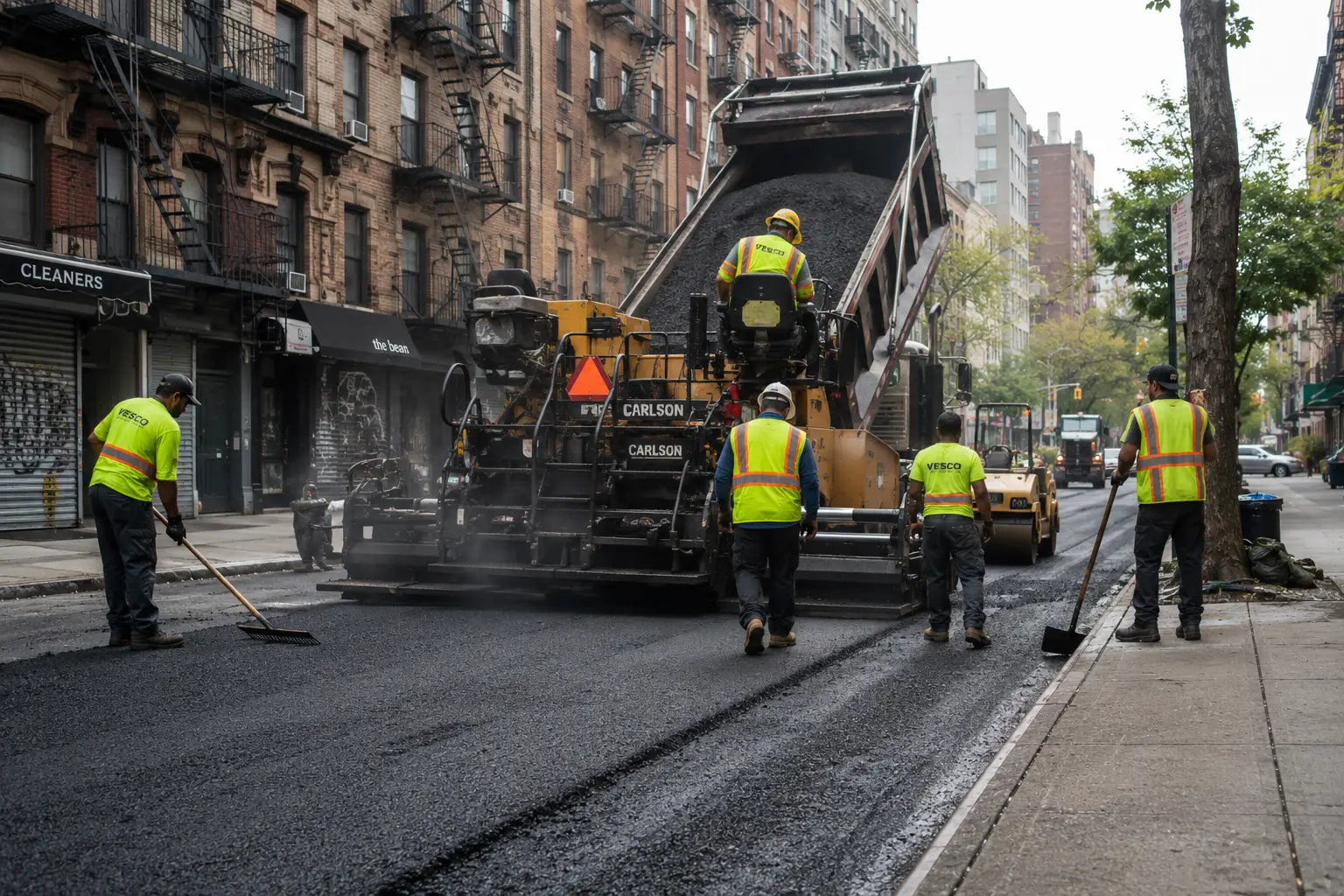 Commercial Asphalt Contractors Brooklyn NY by PaveKing in New York City