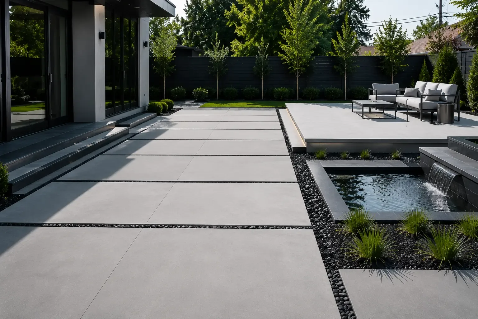 Brooklyn NYC outdoor living paver patio project by PaveKing