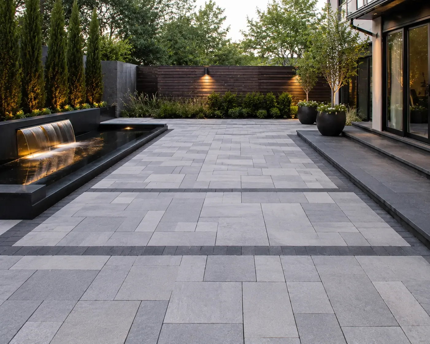 Five boroughs NYC driveway patio masonry slideshow by PaveKing